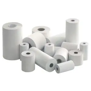 Ролка термо бяла 57мм/26м/ф48мм